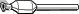 FONOS 28525 Catalytic Converter